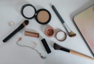 makeup stuff on the table